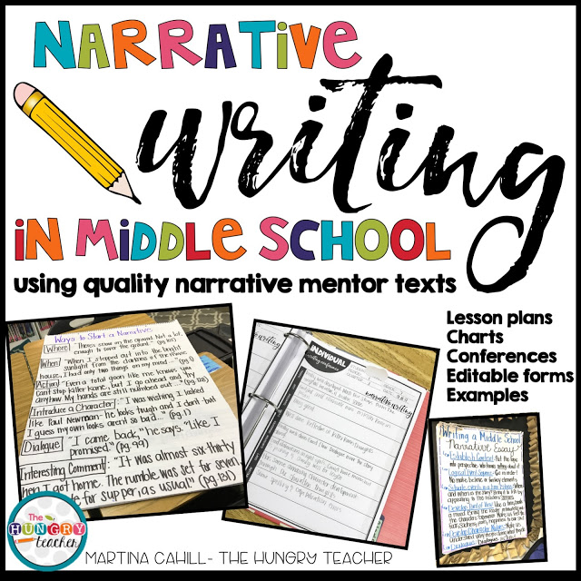 Middle School Narrative Essays and Middle School Writing ...