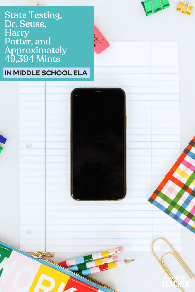 State Testing, Dr. Seuss, Harry Potter, and Approximately 49,394 Mints