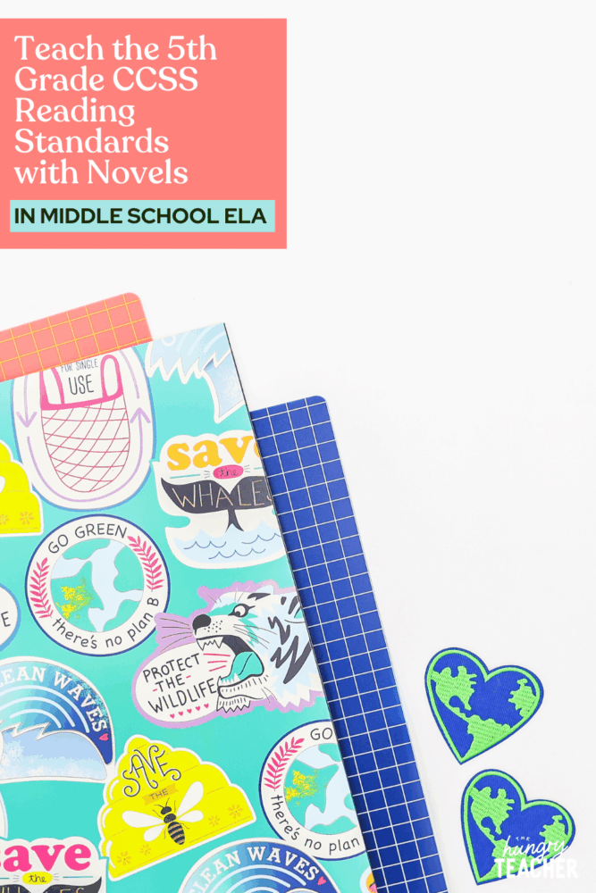 Teach the 5th Grade CCSS Reading Standards with Novels