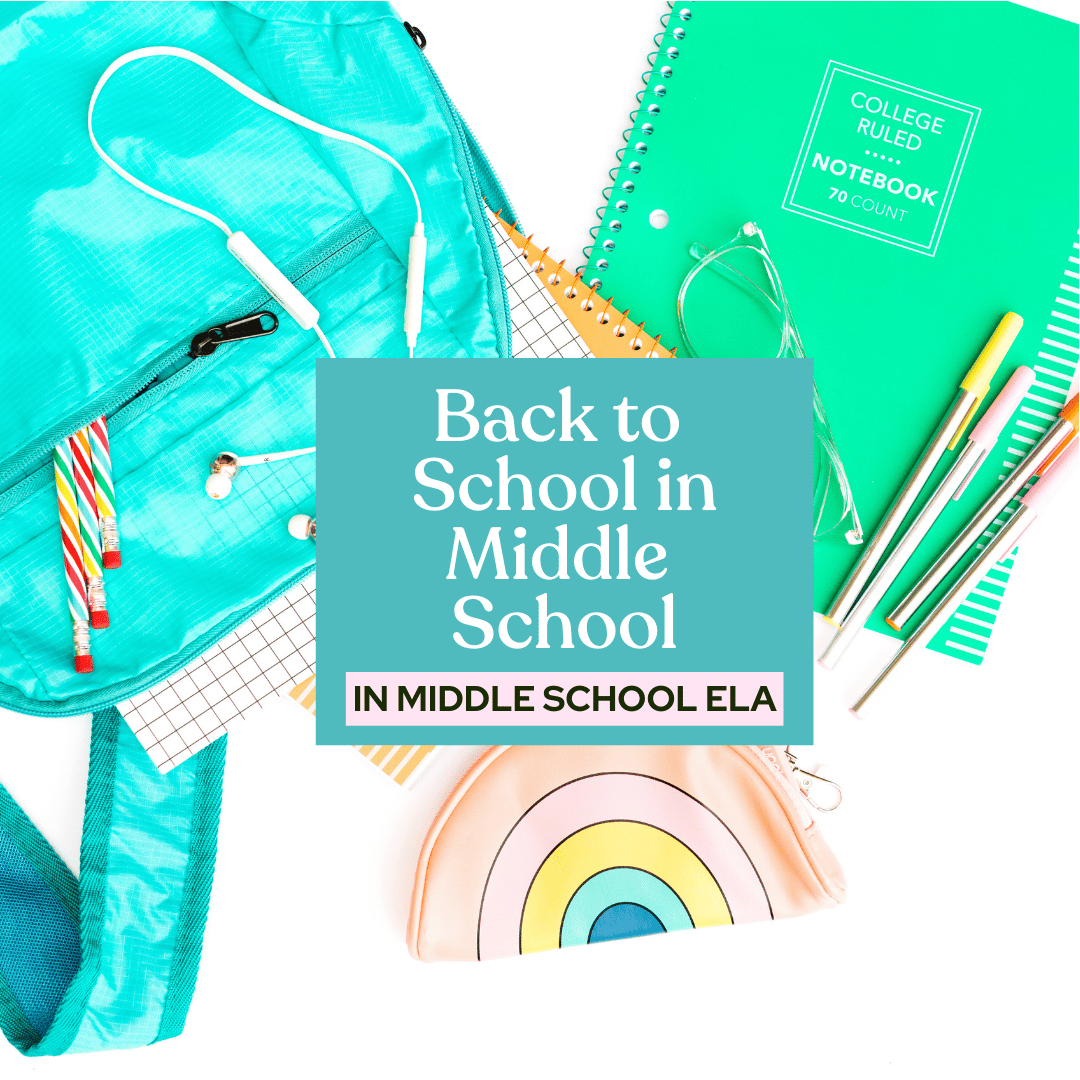 Back to School in Middle School