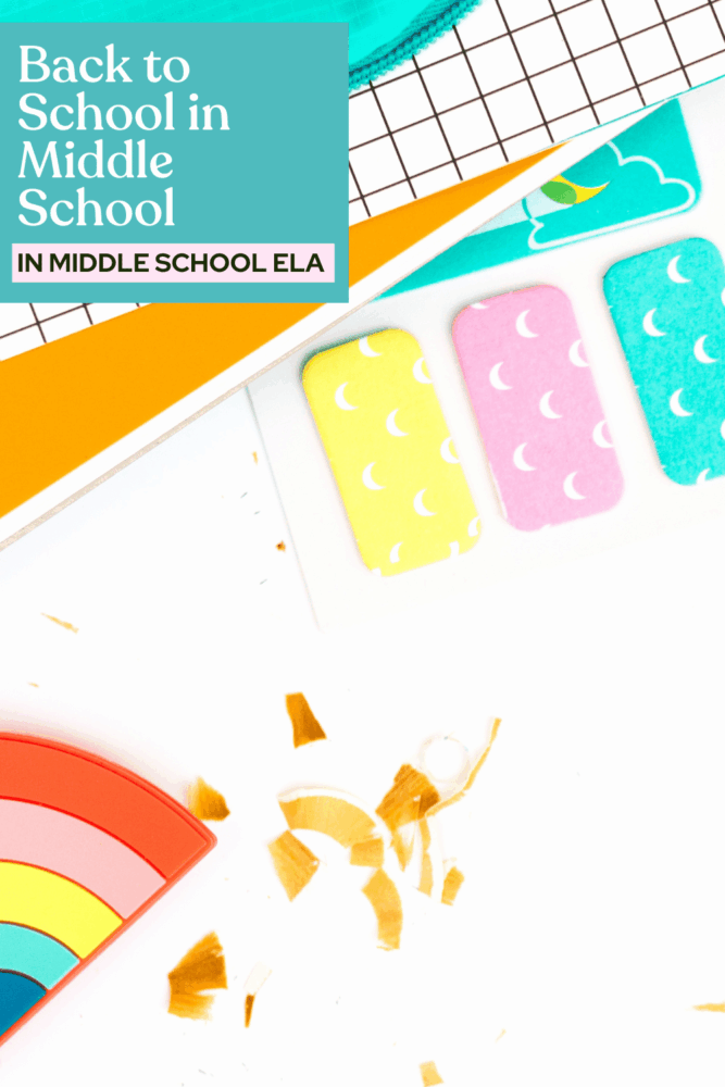 Back to School in Middle School