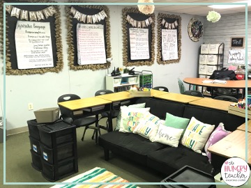 picture of middle school ela classroom