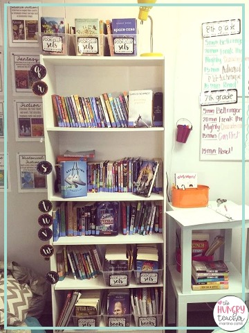 MIDDLE SCHOOL CLASSROOM LIBRARY CHECKOUT SYSTEM classroom routines