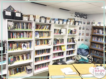 CLASSROOM LIBRARY IN MIDDLE SCHOOL
