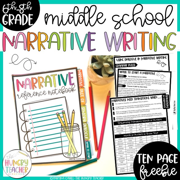 narrative essay example middle school