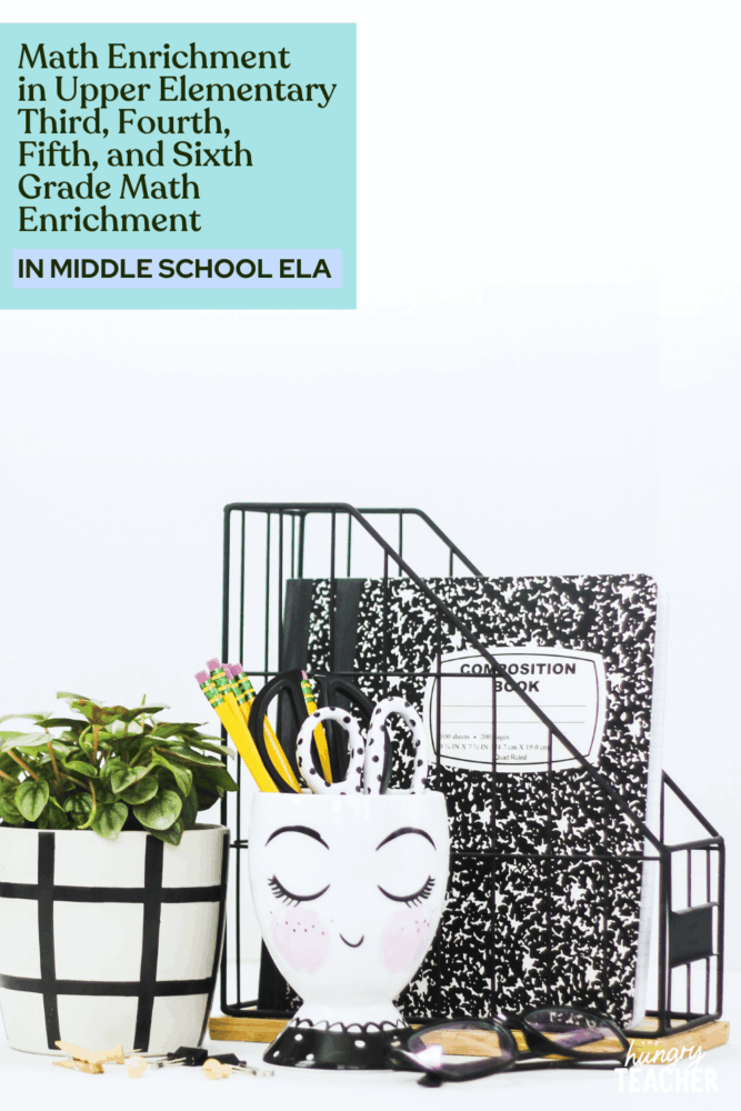 Math Enrichment in Upper Elementary {Third, Fourth, Fifth, and Sixth Grade Math Enrichment}