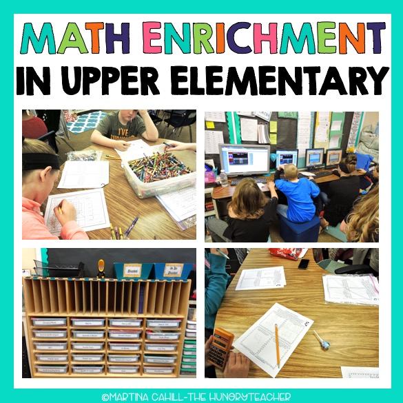 Math Enrichment In Upper Elementary Third Fourth Fifth And Sixth 