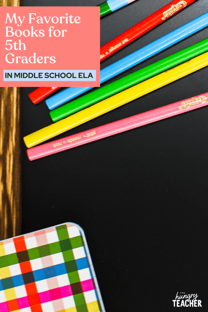 My Favorite Books for 5th Graders