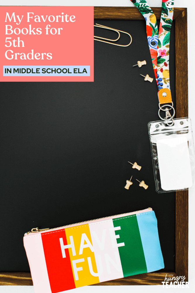 My Favorite Books for 5th Graders