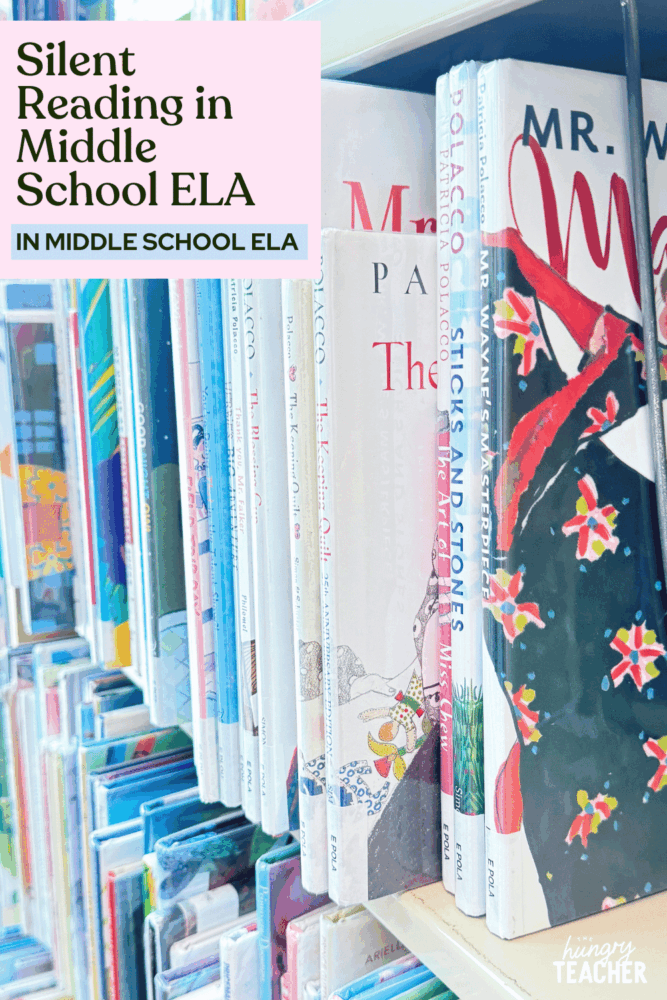 Silent Reading in Middle School ELA