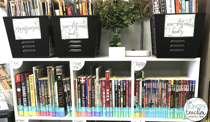 alphabetically organized nonfiction texts for silent reading