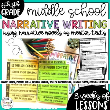 narrative essay ideas for middle school