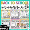 Back to School Beginning of the Year Activities: Social Studies Edition ...