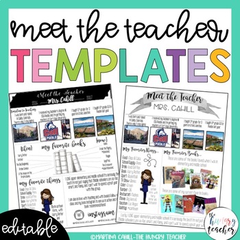 Editable Newsletter Meet the Teacher and Syllabus {3 Resource BUNDLE ...