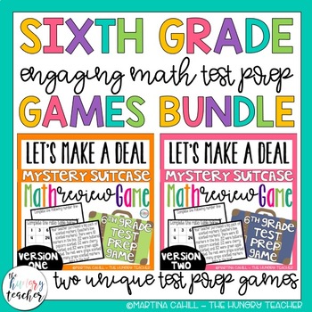 Math Review Game For 6Th Grade Common Core Test Prep {Bundle} - The Hungry Teacher