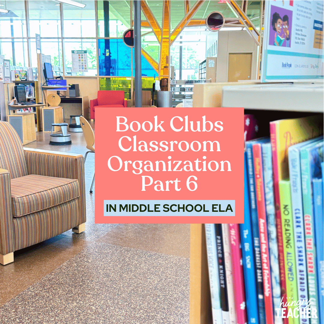 Book Clubs Classroom Organization | Part 6