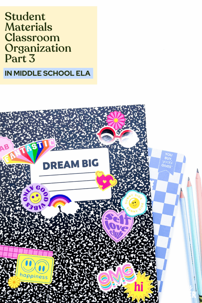 Student Materials Classroom Organization | Part 3