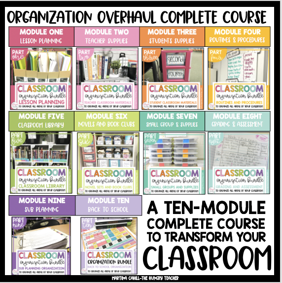 CLASSROOM ORGANIZATION COURSE