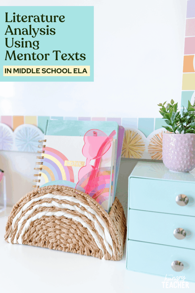 Literature Analysis Using Mentor Texts