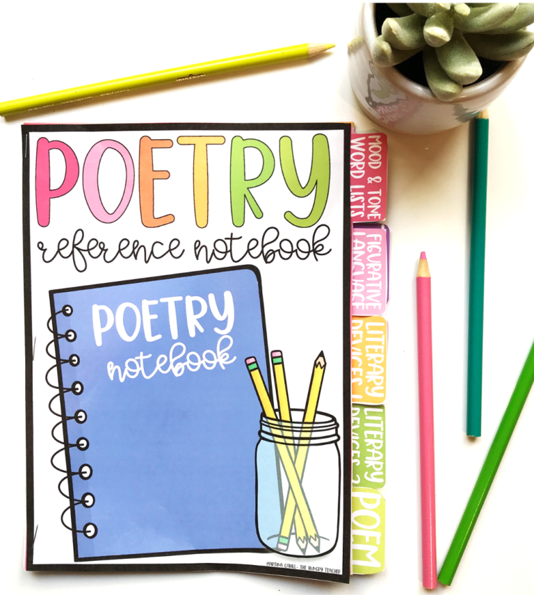 poetry assignments for middle school