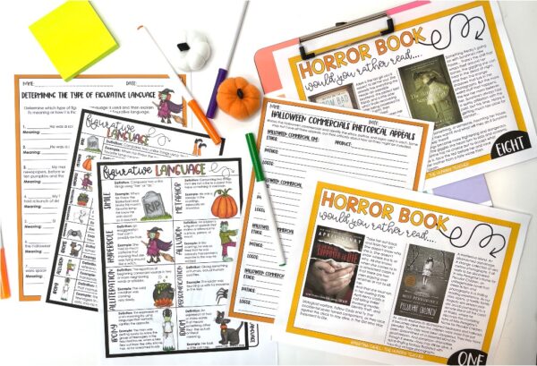 6 Middle School Short Stories For Halloween - The Hungry Teacher