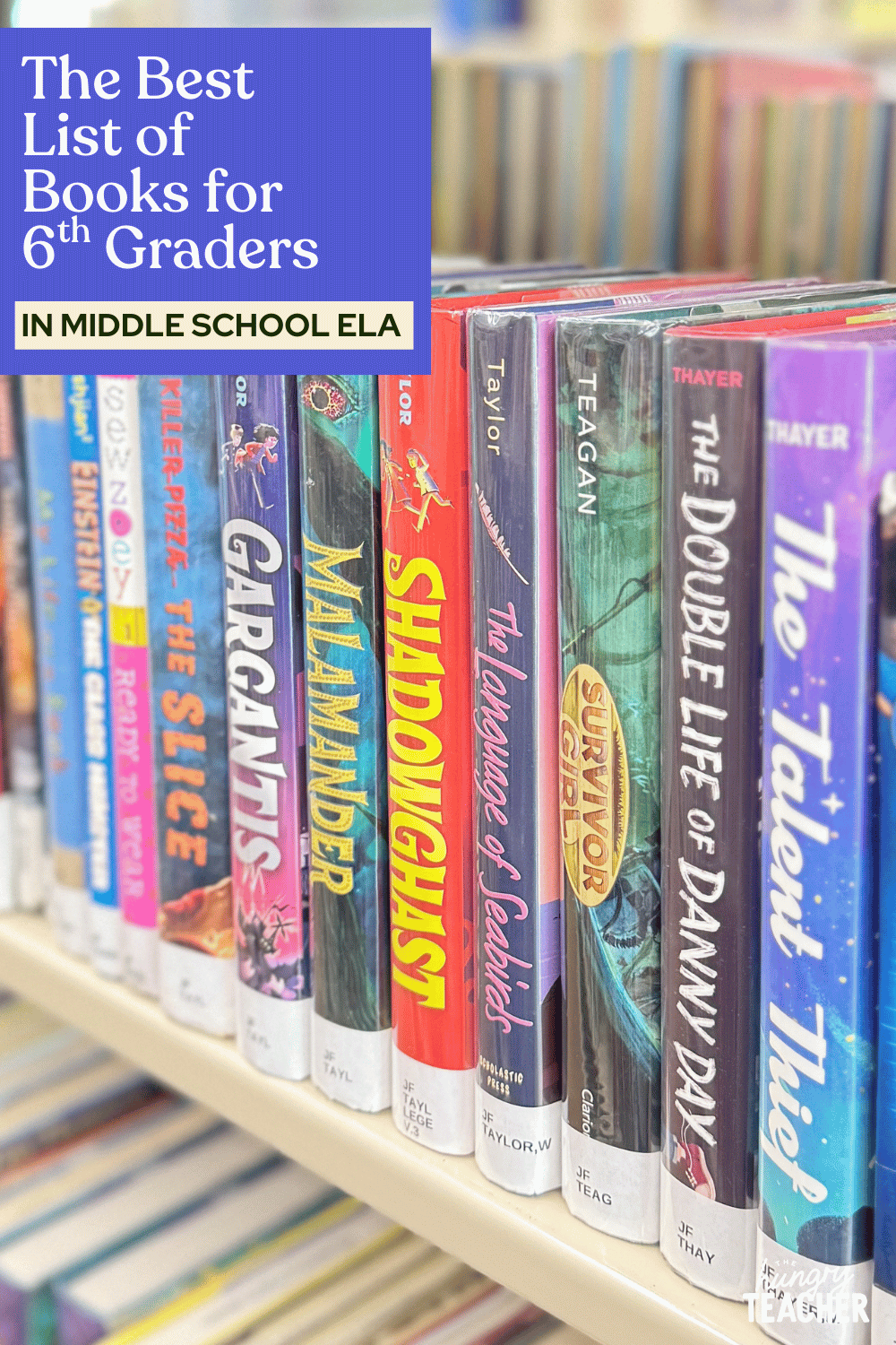 The Best List of Books for 6th Graders