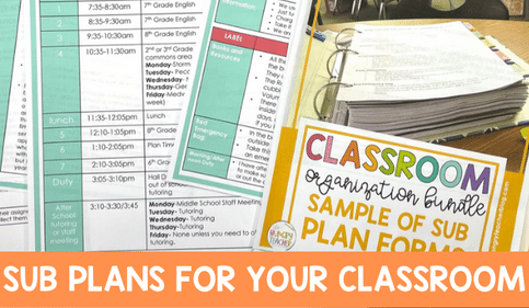 Easy Sub Plans for Your ELA Classroom