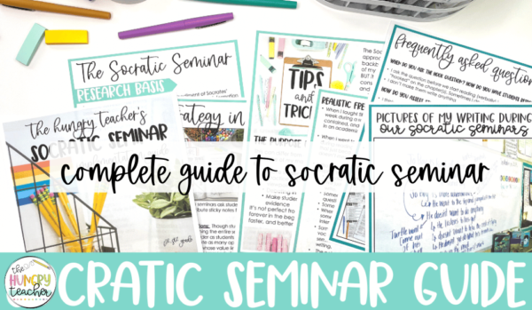 Socratic Seminar: The Guide To Getting Started - The Hungry Teacher