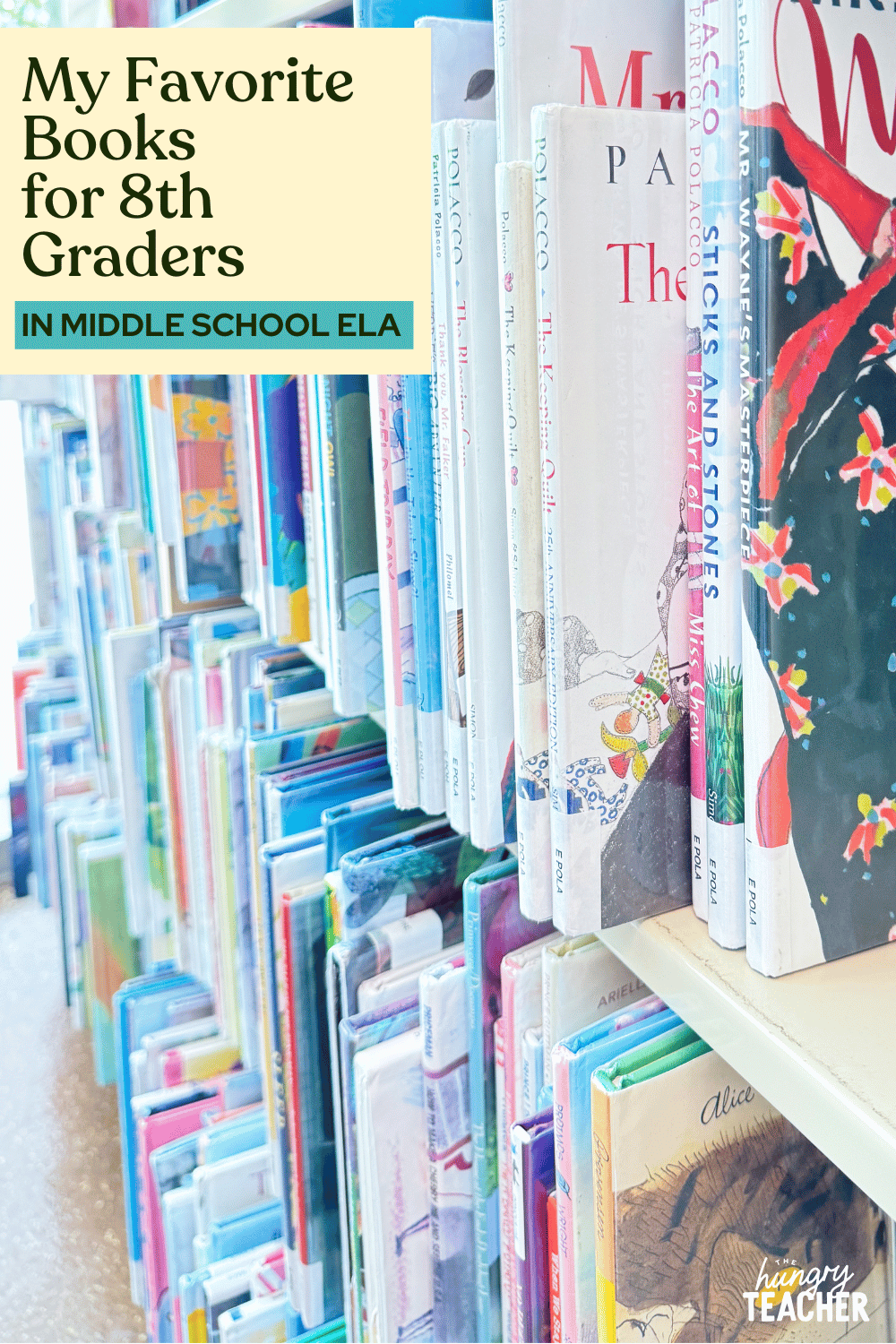 My Favorite Books for 8th Graders