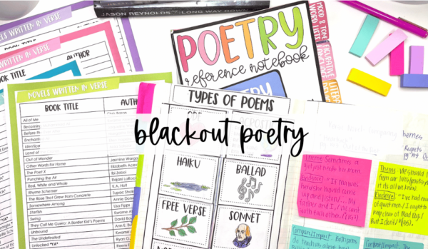 8 Activities For Teaching Poetry In Middle School - The Hungry Teacher