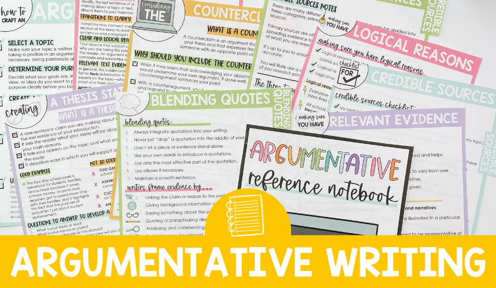Teaching Argumentative Writing in Middle School ELA Part Two