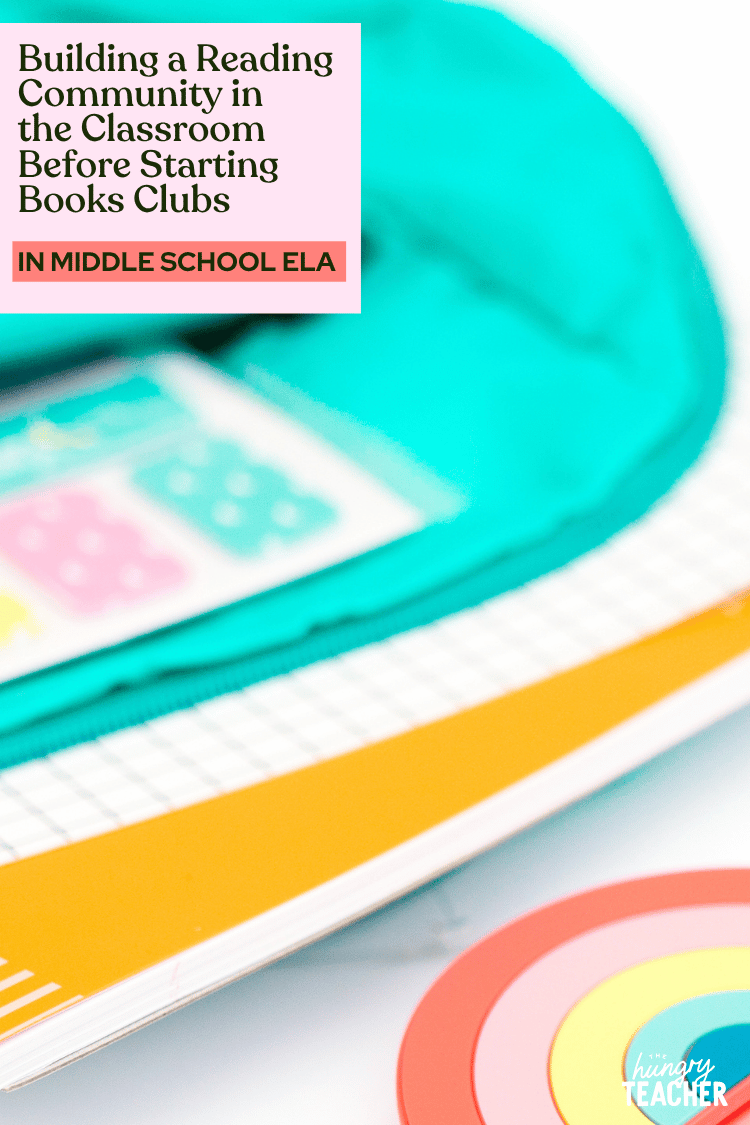 Building a Reading Community in the Classroom Before Starting Books Clubs