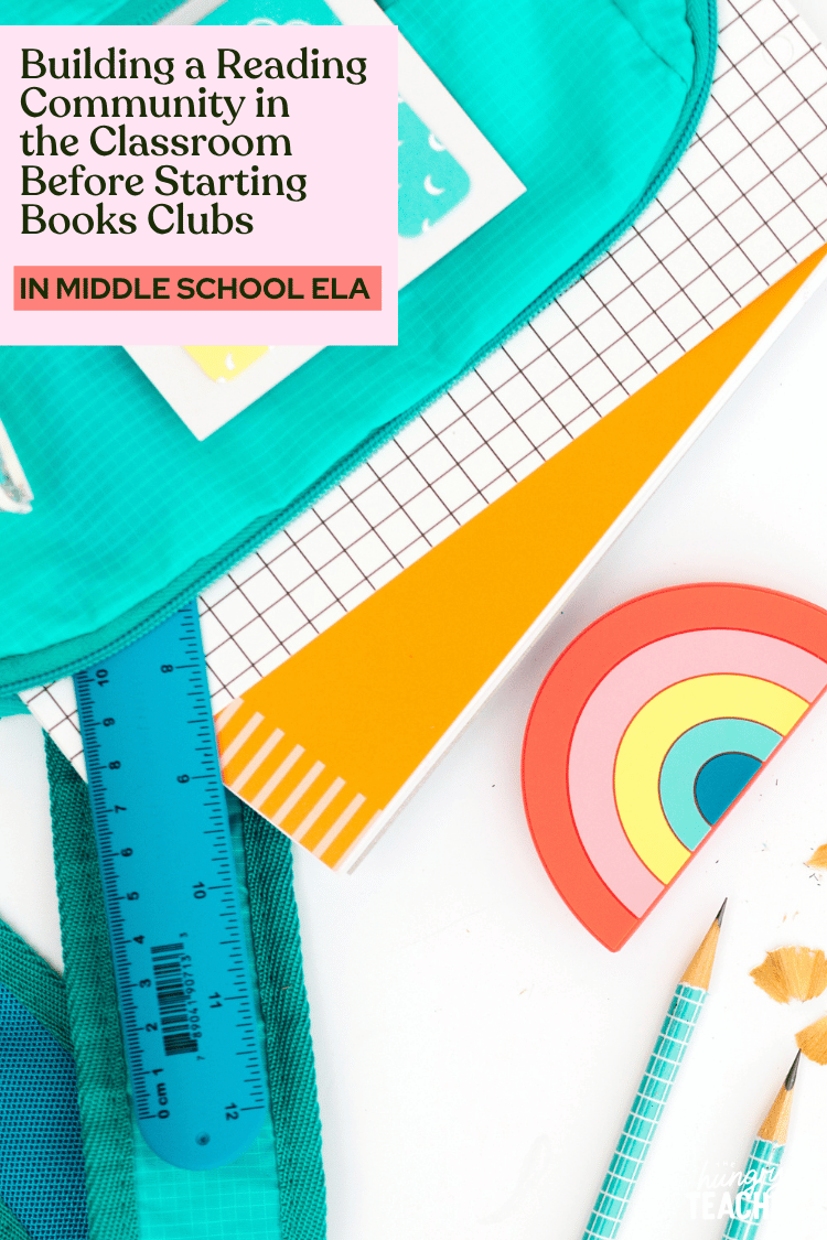 Building a Reading Community in the Classroom Before Starting Books Clubs
