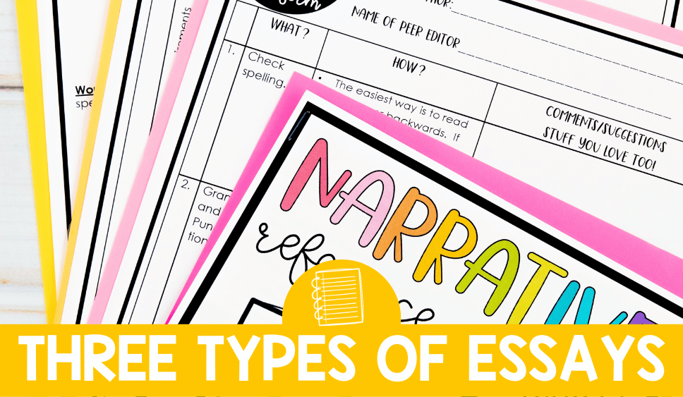 _3 Types of Essays Your Middle Schoolers Need to Practice