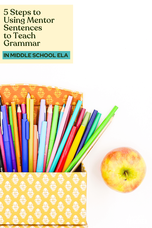 5 Steps to Using Mentor Sentences to Teach Grammar