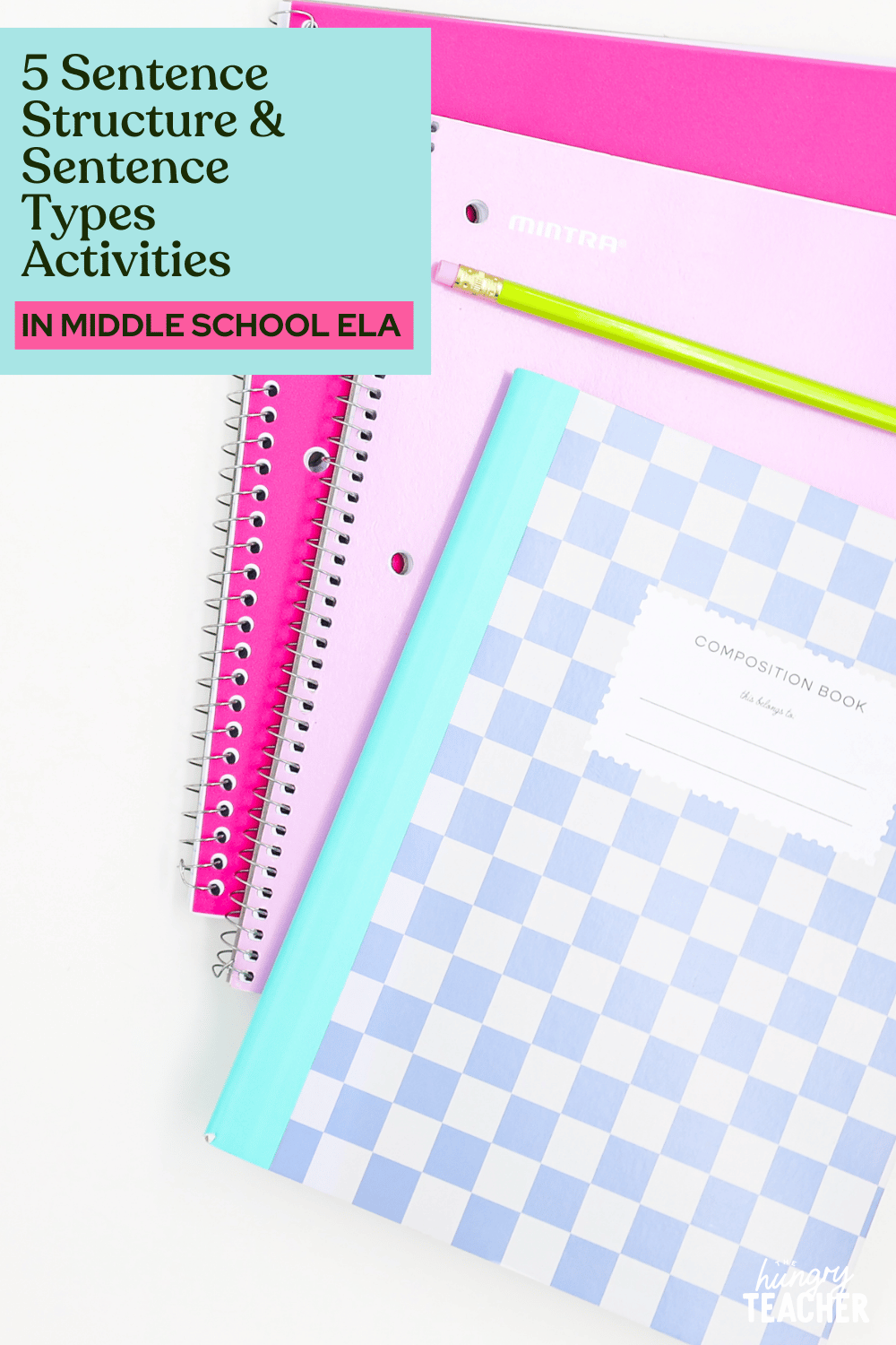 5 Sentence Structure & Sentence Types Activities