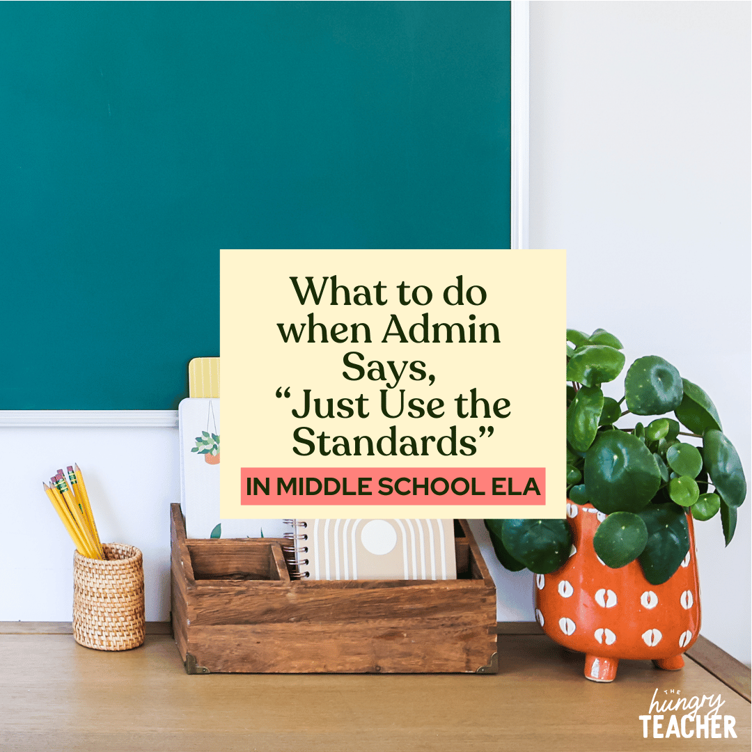 What to do when Admin Says, “Just Use the Standards”