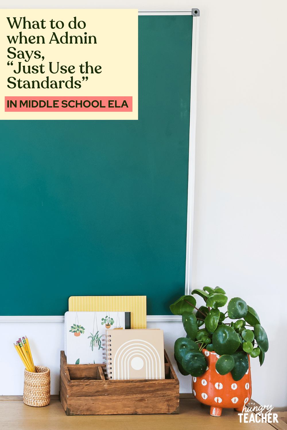 What to do when Admin Says, “Just Use the Standards”