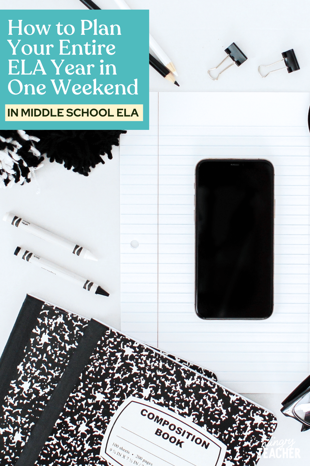 How to Plan Your Entire ELA Year in One Weekend