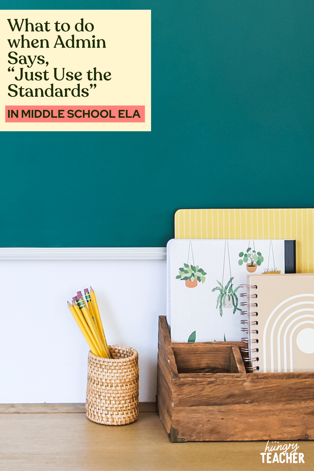 What to do when Admin Says, “Just Use the Standards”