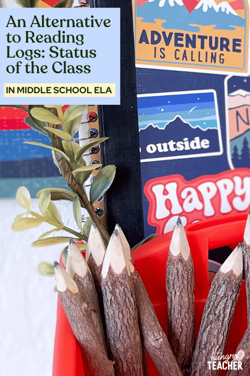 An Alternative to Reading Logs: Status of the Class