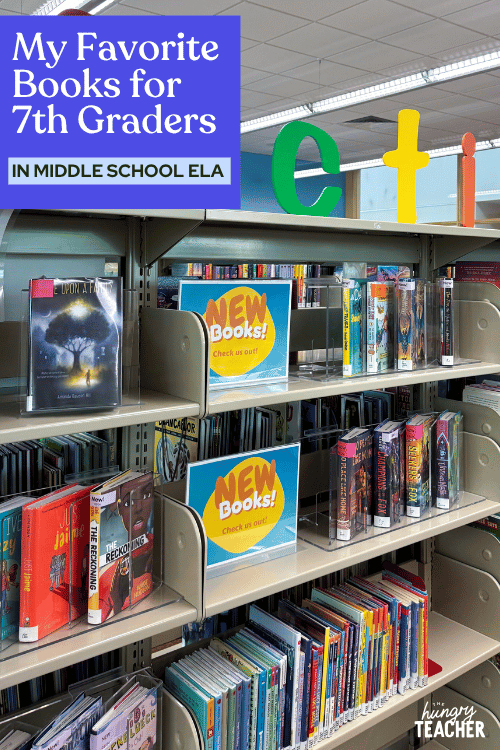 My Favorite Books for 7th Graders