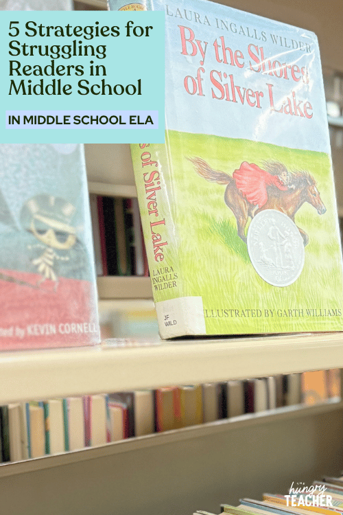 5 Strategies for Struggling Readers in Middle School