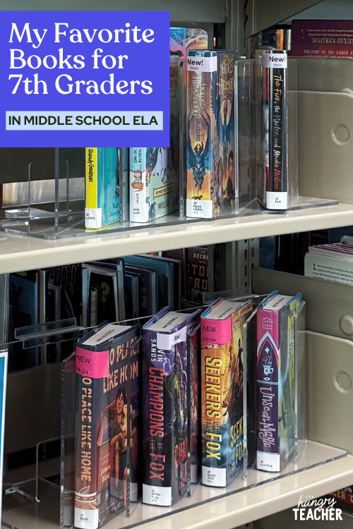 My Favorite Books for 7th Graders