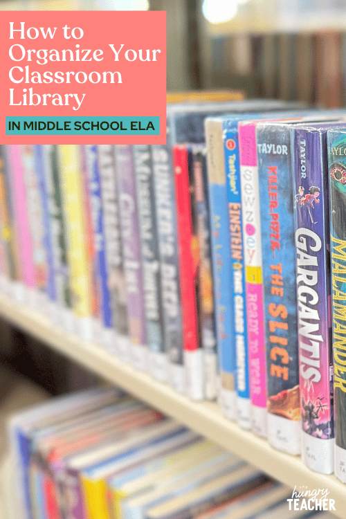How to Organize Your Classroom Library