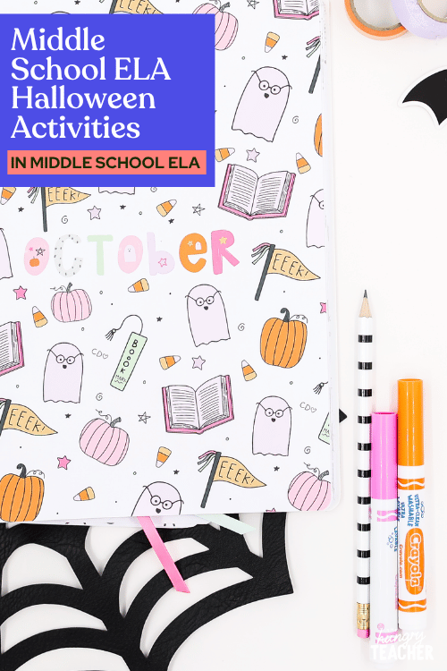 Middle School ELA Halloween Activities