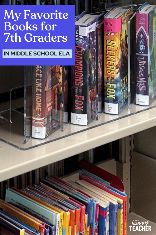 My Favorite Books for 7th Graders