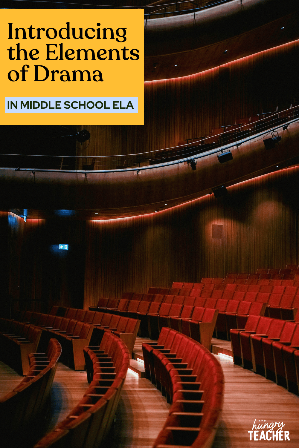 Introducing the Elements of Drama in Middle School