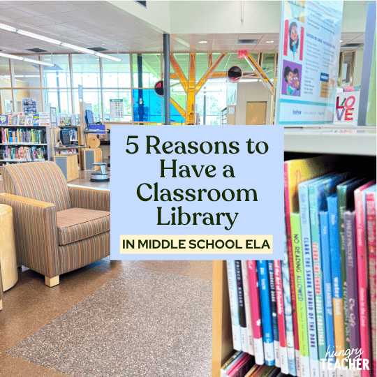 5 Reasons to Have a Classroom Library