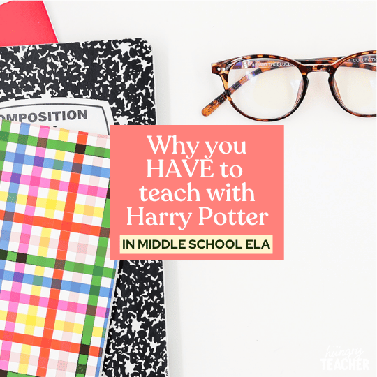 Why you HAVE to teach with Harry Potter